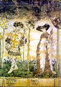 IVERNY, Jacques Hero and Heroine (detail) af oil painting